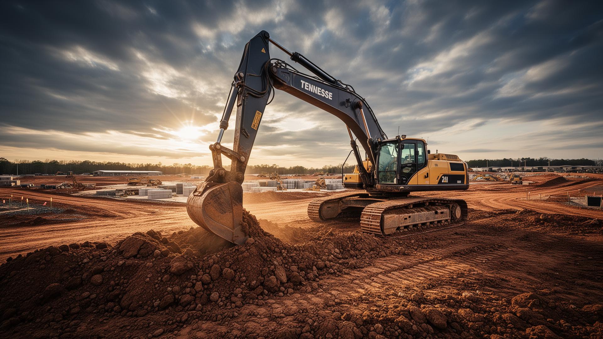 Excavation work in Cleveland Tennessee by Southeast Terrain Solutions